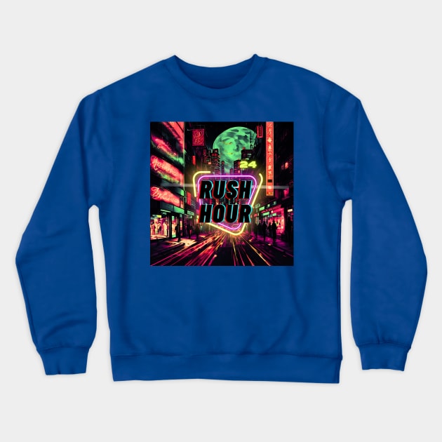 Rush hour Crewneck Sweatshirt by Lolipop